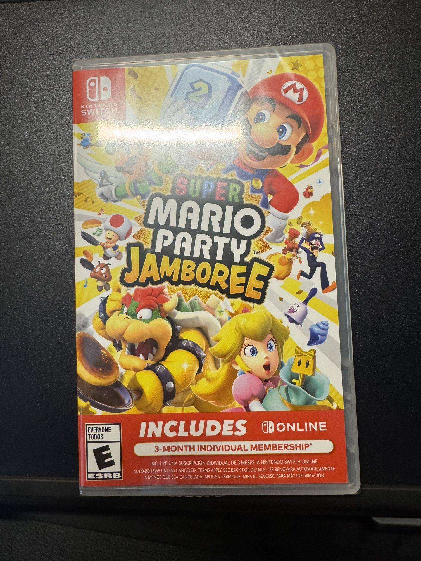 Super Mario Party Jamboree (New Sealed) With 3 Months Of Nintendo Online