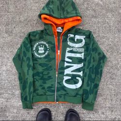 1of1 CNTIG Double Zip Hoodie