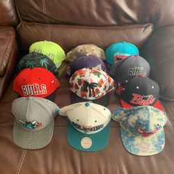 New Era, Mitchell & Ness and Blvd Fitted Caps