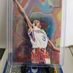 76ers Allen Iverson Rookie Card