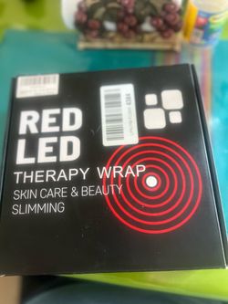 RED LED Therapy Wrap Skin Care & Beauty Slimming NEW Sealed Box