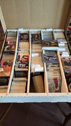 Case of NASCAR cards