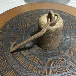 7.8 lbs Antique Clock Weight ( Trop & Decatur 