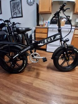 750 Watt folding ebike