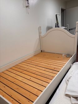 White Bed Frame (43” x 79”)