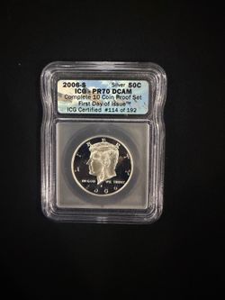 ICG Certified PR70 DCAM #114 of 192 Coin