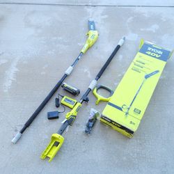 RYOBI 40V 10 in. Cordless Battery Pole Saw with 2.0 Ah Battery and Charger