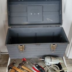 Tool Box With Tools 