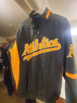 Vintage Oakland A's Dugout Jacket Size L