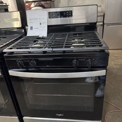 Whirlpool 30” 4 Burner Gas Range 