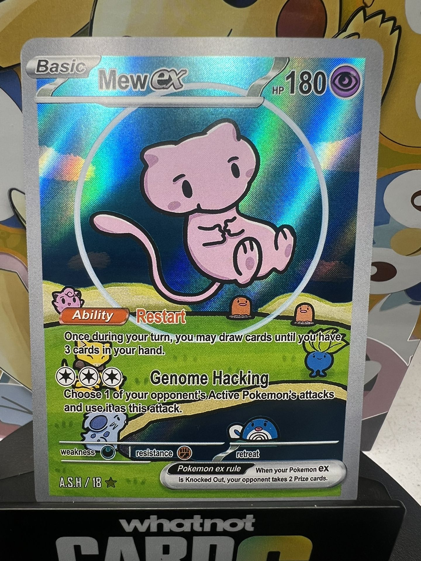 Pokémon – Bubble Mew ex (After Skool Hobby Custom Holo)