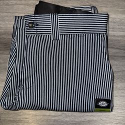 Black And White Strip Dickies 
