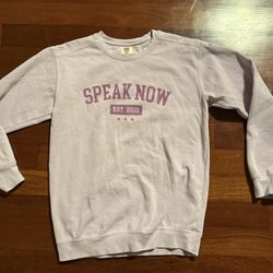 Taylor Swift Sweatshirt “Speak Now”