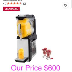 VEVOR 110V Slushy Machine 10L Frozen Drink Maker