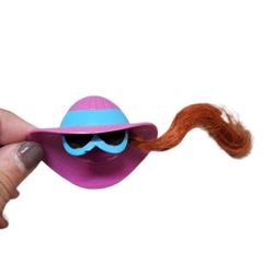 Greenbriar Lil Me Doll Pink Hat Red Ponytail Blue Sunglasses