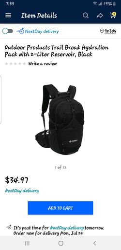 Outdoor product water backpack