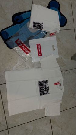 Supreme "Who The F**k Is Supreme" White Tee