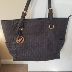 Michael Kors Large Leather Tote Bag