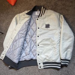 Undefeated Vintage Bomber Jacket With Quilted Lining | Sz M