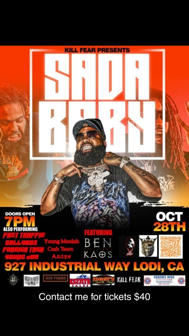 Sada Baby Tickets For October 28th 