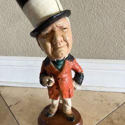 W C Fields   Chalkware Statue