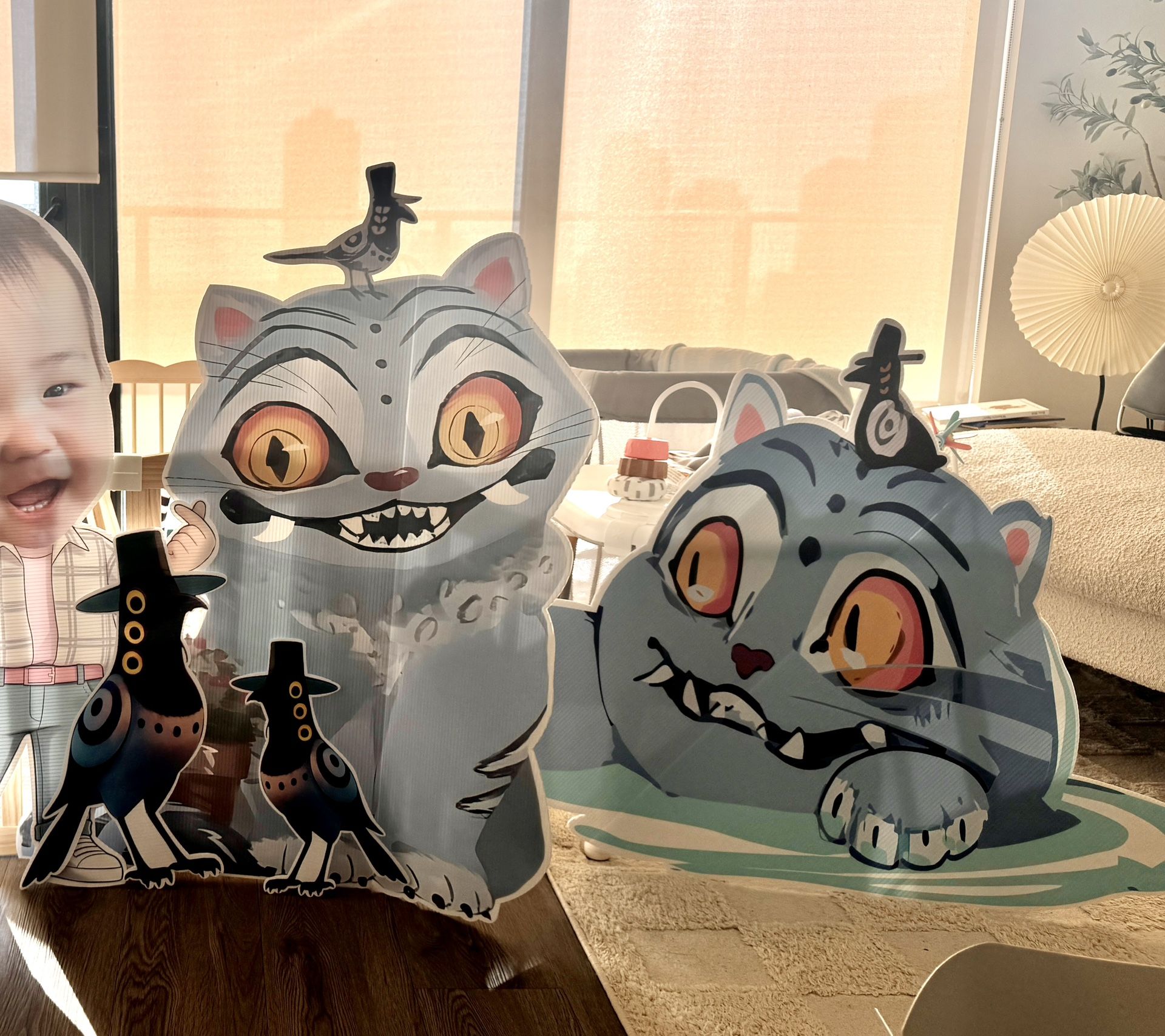 K-pop Demon Hunter Props / Character Cutouts