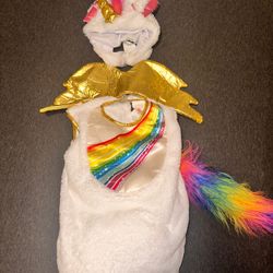 Halloween costume - Rainbow unicorn costume 4T