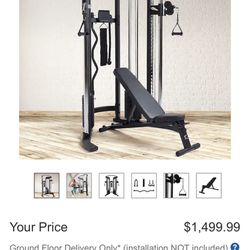 Complete Home Gym! Excellent/Brand New Condition!!
