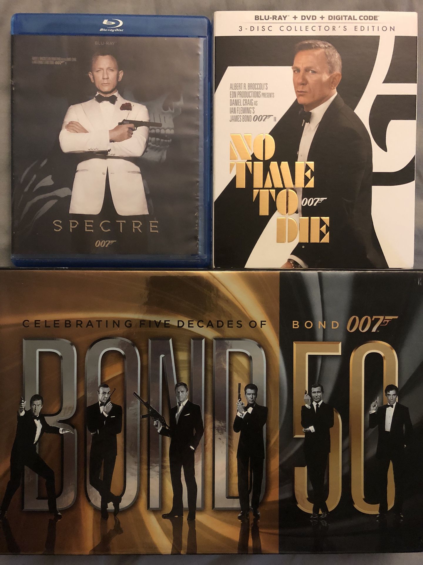 James Bond bluray Blu-Ray All 25 Movies