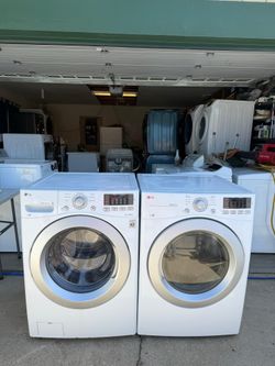 LG washer and electric dryer