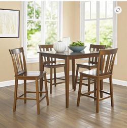 5-Piece Counter Height Dining Set
