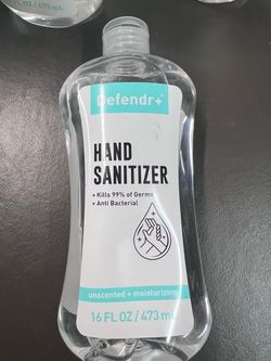Hand Sanitizer (9) bottles of 16 ounce of Antibacterial