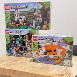 NEW MINECRAFT LEGOS 