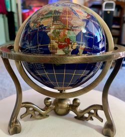 World globe lapis ocean