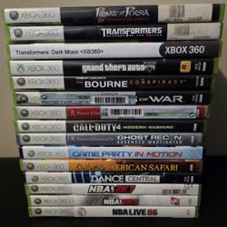 Xbox 360 Games- Bundle/lot of 15 Games for $70