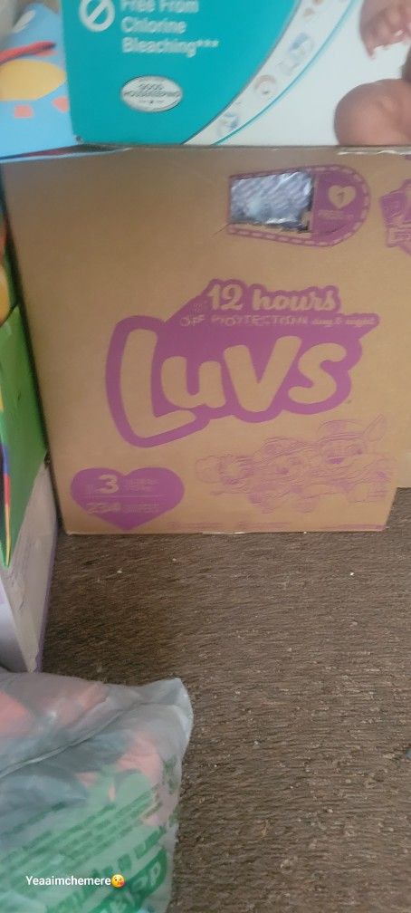 Luvs Diapers Size 3