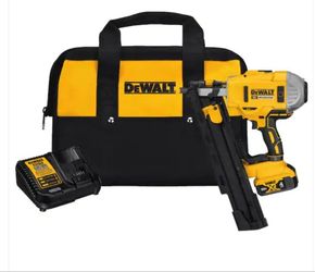 DEWALT
20V MAX XR Lithium-Ion Cordless Brushless 2-Speed 21° Plastic Collated Framing Nailer with 4.0Ah Battery and Charger