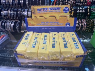 Butter squishy toy