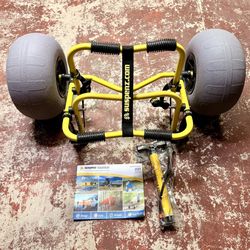 Suspenz DLX Beach Cart with Inflatable Sand Tires 