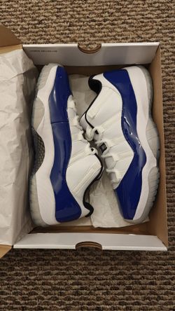 Jordan 11 Low White Concord size 10.5 men's