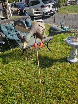 Price is firm.. mallard duck garden decoration