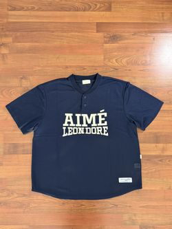 Aime Leon Dore Mesh Batting Practice Jersey Navy | XL