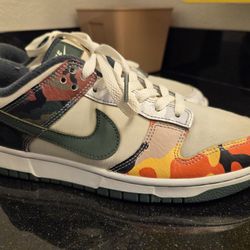 Nike Dunks Low Se Camo
