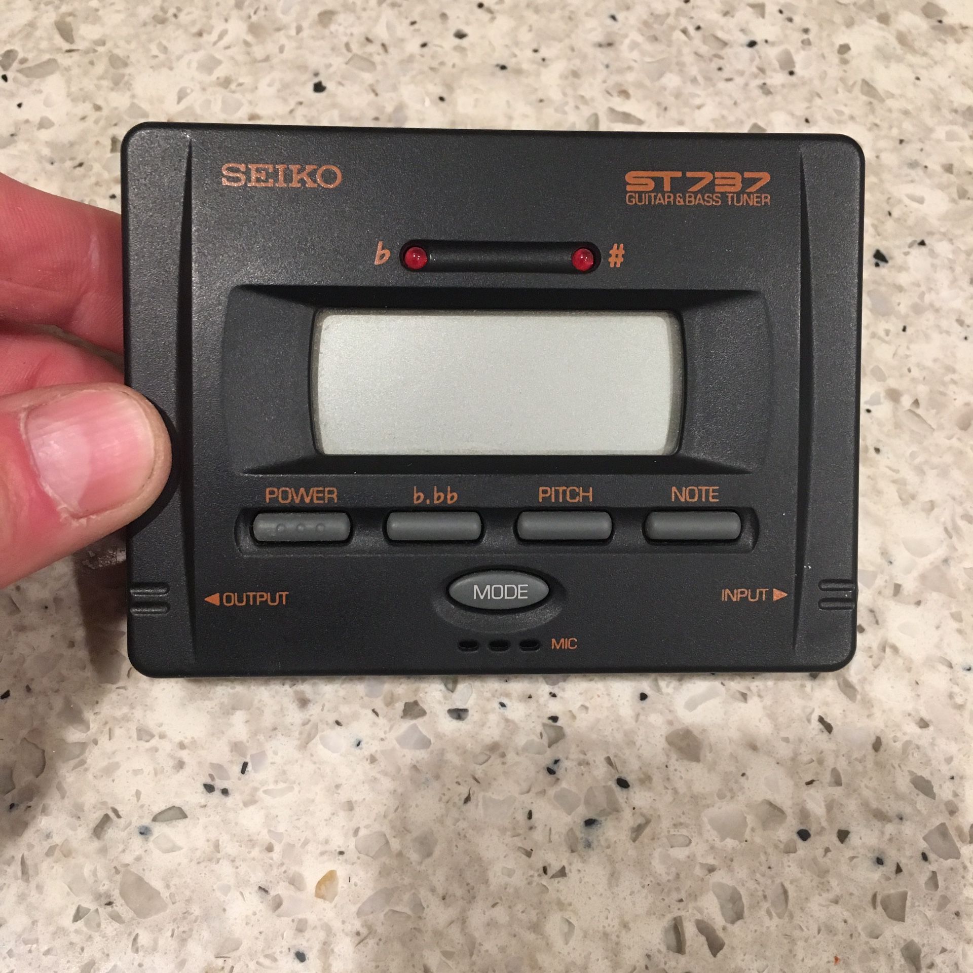 Seiko Guitar / Bass Tuner