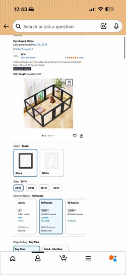 Dog playpen