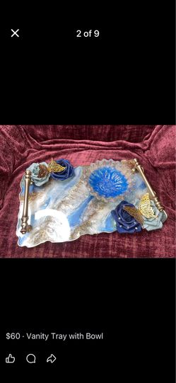 Vanity Tray with Bowl