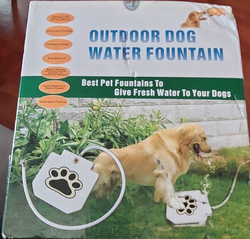 New Best Outdoor Dog Water Fountain