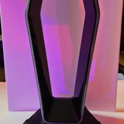 Headset Charging Stand With RGB Lighting And Usb
