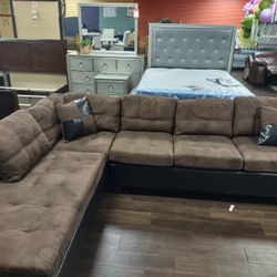 New Sectional Sofa With Reversible Chaise Lounge