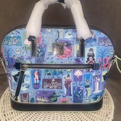 Dooney & Bourke Haunted Mansion Satchel Purse